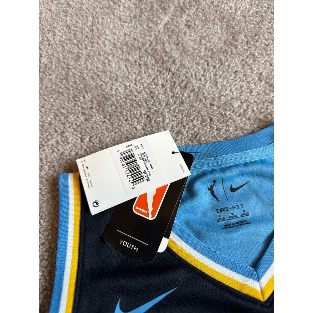 Angel Reese Chicago Sky Nike Youth NWT WNBA Jersey Size Large